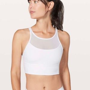 Lululemon Clip-In Long Line Sports Bra
